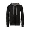 Canvas Unixex Zip-up Polycotton Fleece Hooded Sweatshirt / Hoodie