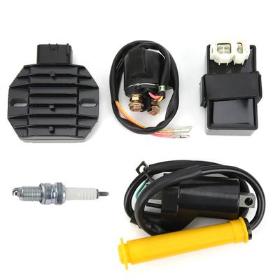 CDI Box Kit with Spark Plug Ignition Coil 30500?HN1?003 Replacement for Sportrax 400 TRX400EX 2x4