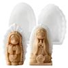 Praying Girl Angel Silicone Mold Diy Candle Scented Wax Plaster Ornament Mould Handmade Crafts Home Decoration Mold