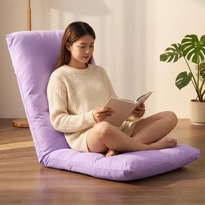 Folding Tatami Seat Cover Single Floor Bed Sofa Slipcover Household Foldable Relax Lounge Recliner Slipcover (Only Cover )
