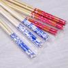Yicang Individually Wrapped Blue & White Porcelain Bamboo Chopsticks (100 Pairs)