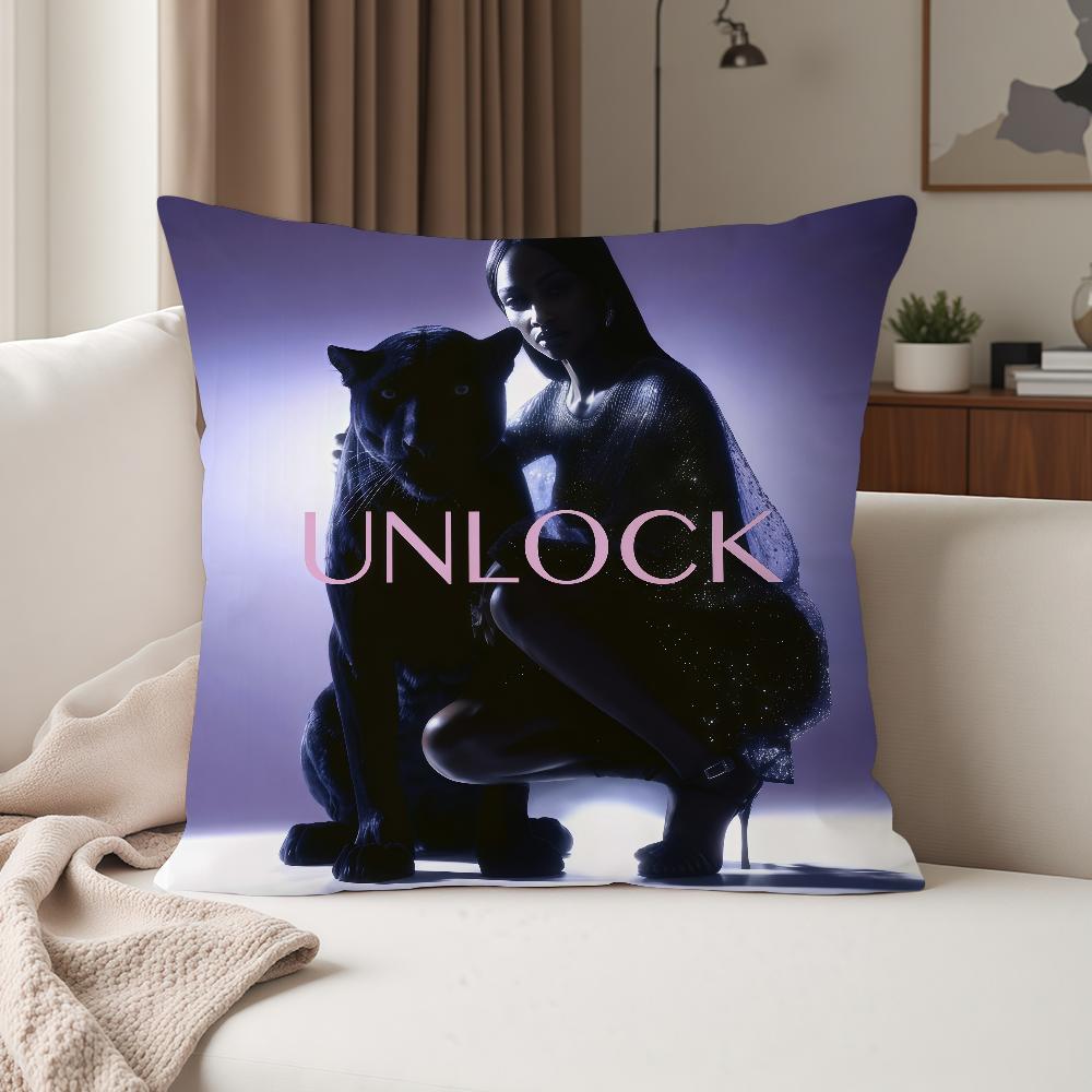 

LLuciano Unlock Banditorinho 2 Pillow Case Suitable For Bedrooms Living Rooms Cars Home Decoration 30cmx30cm