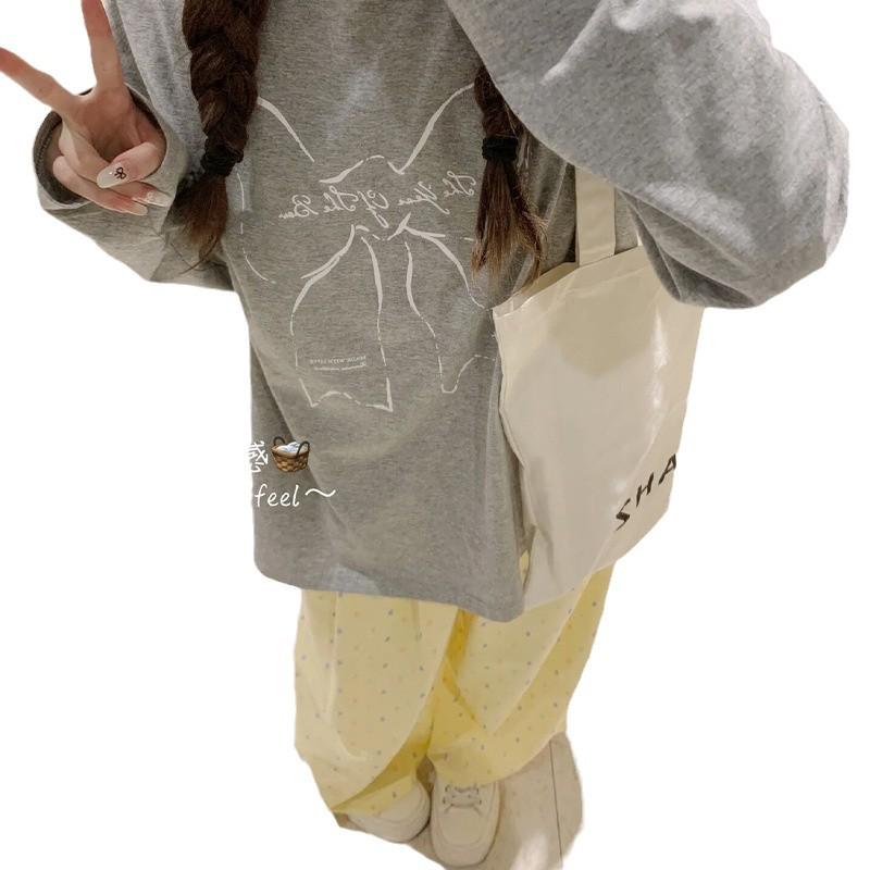 Women's 2024 Polka Dot High Waist Wide Leg Pants - Casual Summer Ice Silk