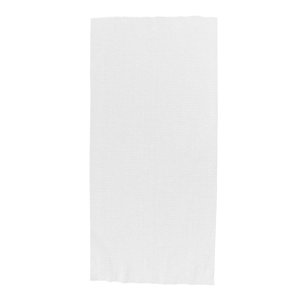 100pcs Disposable Hair Towels Strong Water Absorption Pearl Texture Soft Wood Pulp Cotton Towels for Footbaths Hotel White