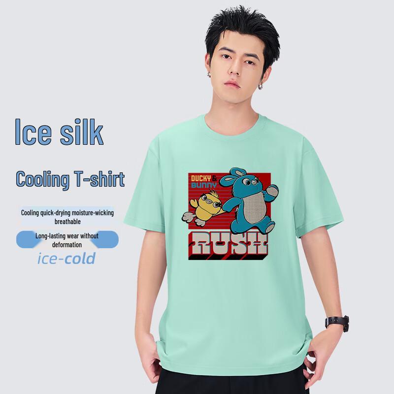 MINISO Мужская футболка с коротким рукавом Disney Co-branded Cool-Dry L /175