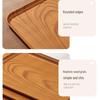 Yude Wood Grain Plastic Serving Tray