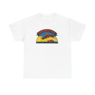 Adirondack Mntns. Graphic T-Shirt | New York Vintage Travel Logo Tee