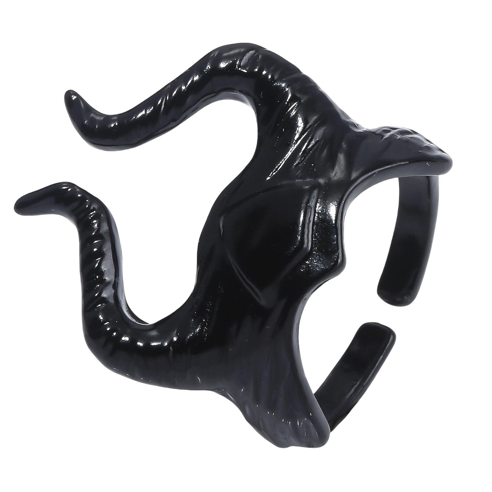 

Хэллоуин Рога Головной убор Кольцо Регулируемое Открытое Кольцо на Палец для Костюмированных Вечеринок и Праздничного Мероприятия Ювелирные Изделия для Хэллоуинской Вечеринки