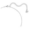 Swarovski Colgante Icónico de Cisne Multicolor Chapado en Rodio 38cm 5215034