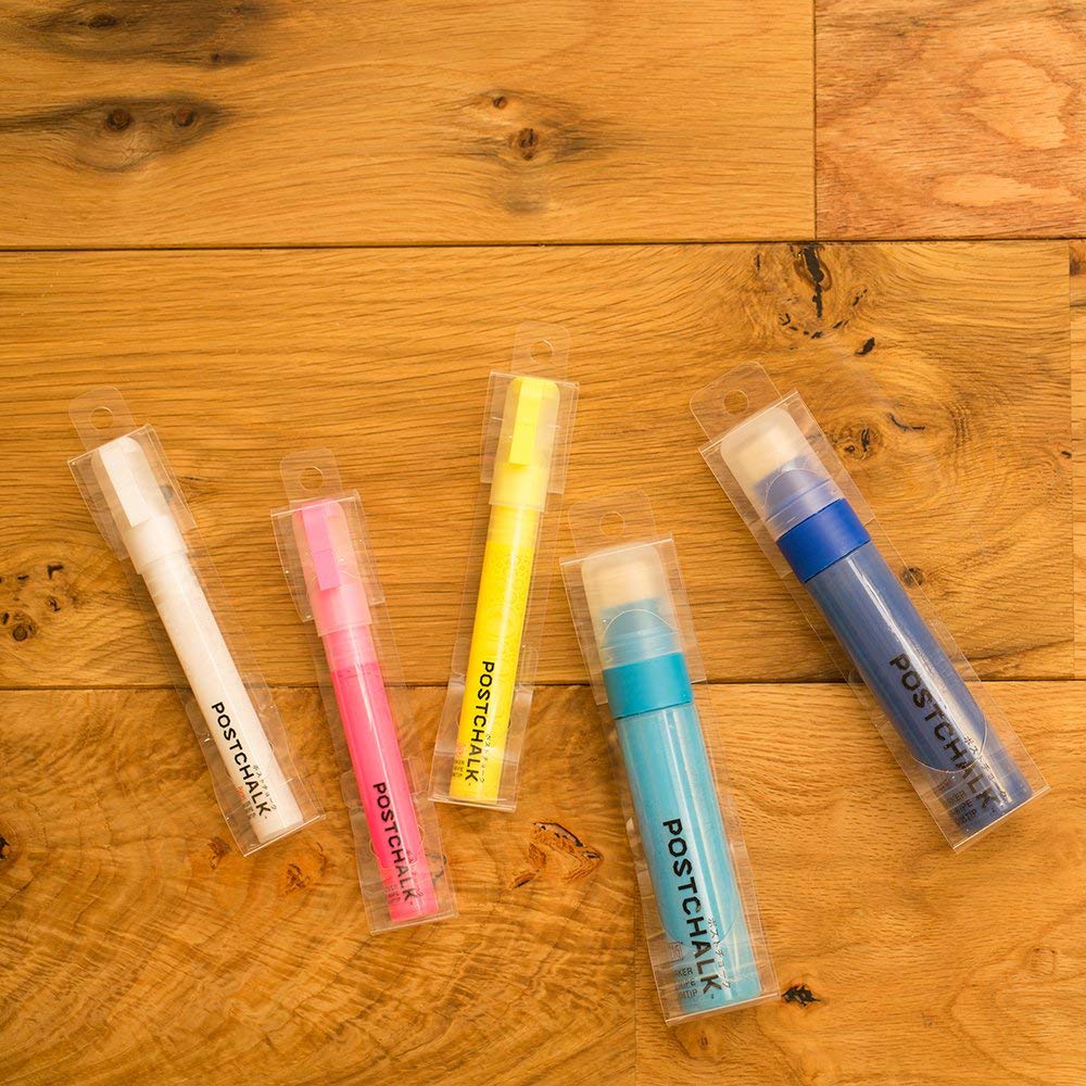 Kuretake ZIG Post Chalk Marker, White, POST-700A-000S