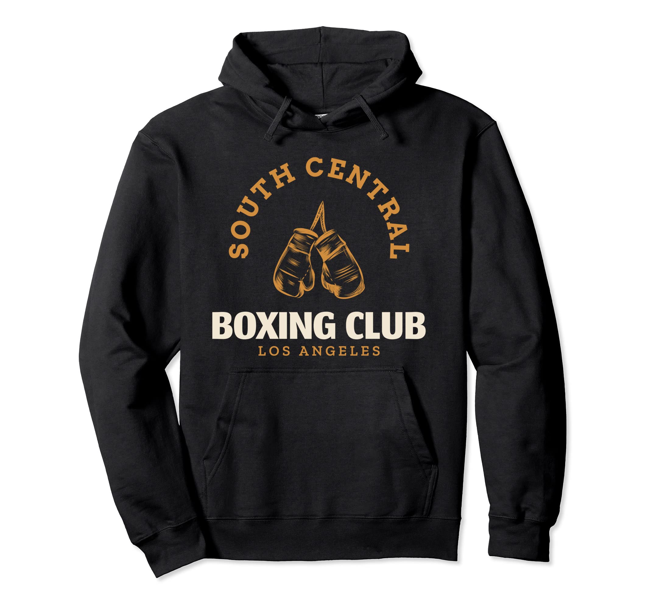 

Боксерская толстовка с капюшоном South Central Los Angeles Boxing Club - чёрный