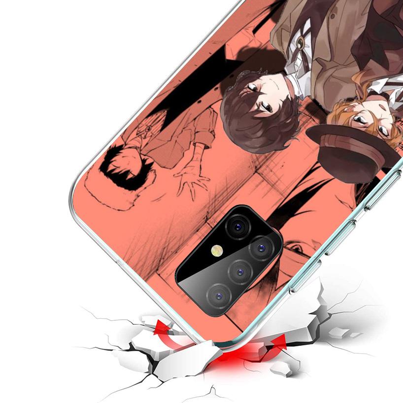 Bungo Stray Dogs Manga Phone Case For Samsung Galaxy A17 A37 A57 A16 A26 A36 A56 A15 A25 A35 A55 A14 A24 A34 A54 A13 A23 A33 A53