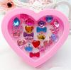 1 BOX Fancy Adjustable Gem Rings Princess Party Favors Kids Girls Gifts Action Figure Toy