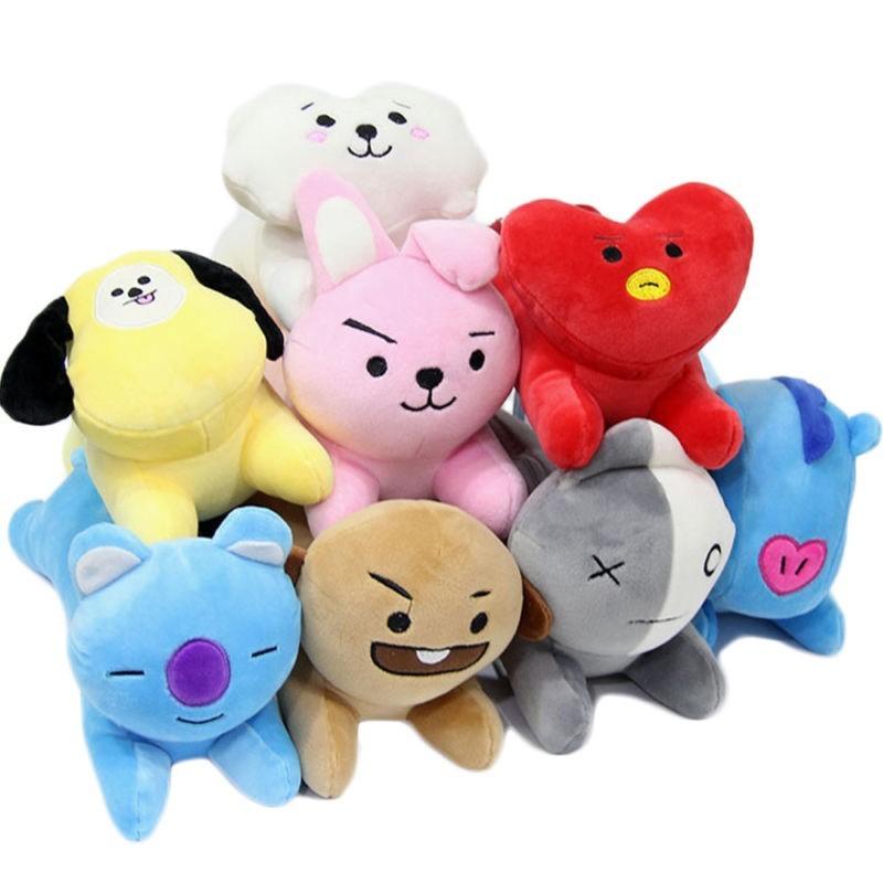 Bt21 Tas Stoffpuppe Beutel Spielzeug Mit Beliebten Bangtan Boys Bts Plüsch Federmäppchen Für Kpop Fans