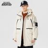 XueZhongFei Unisex Hooded Workwear Down Jacket