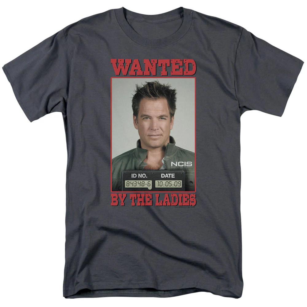 Ncis Wanted Mens T Shirt Charcoal Officially Licensed Unisex T-Shirt XL