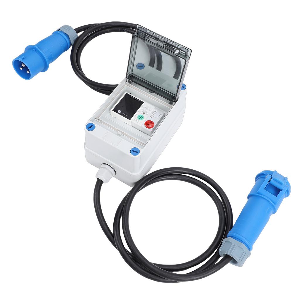 Digital Electricity Meter with Water Proof Connector WiFi Circuit Breaker Support for   Smart Portable KWH Meter for RV Outdoor Home Use