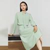 Shetu Women's Elegant Commuter Midi Dress