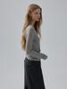 MOAT Henley Neck Double T-Shirt (Ash Gray)