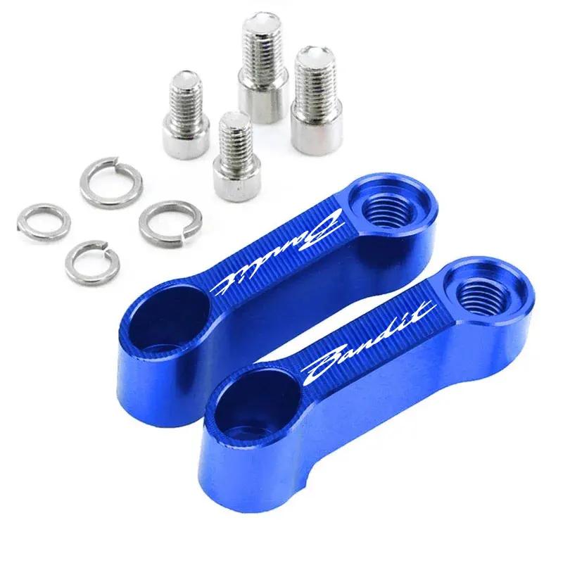 Przedłużki Lusterka Wstecznego Podwyższenie Adapter Przedłużający Akcesoria Dla Suzuki GSF 250 600 600S 650 650S 650N 1200 1250 Bandit 650S