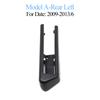 LHD RHD Black Car Seat Sliding Track Rail Trim Cover For BMW 5 5GT 7 Series F01 F02 F07 F10 F18 LCI 52107340335,52109175063