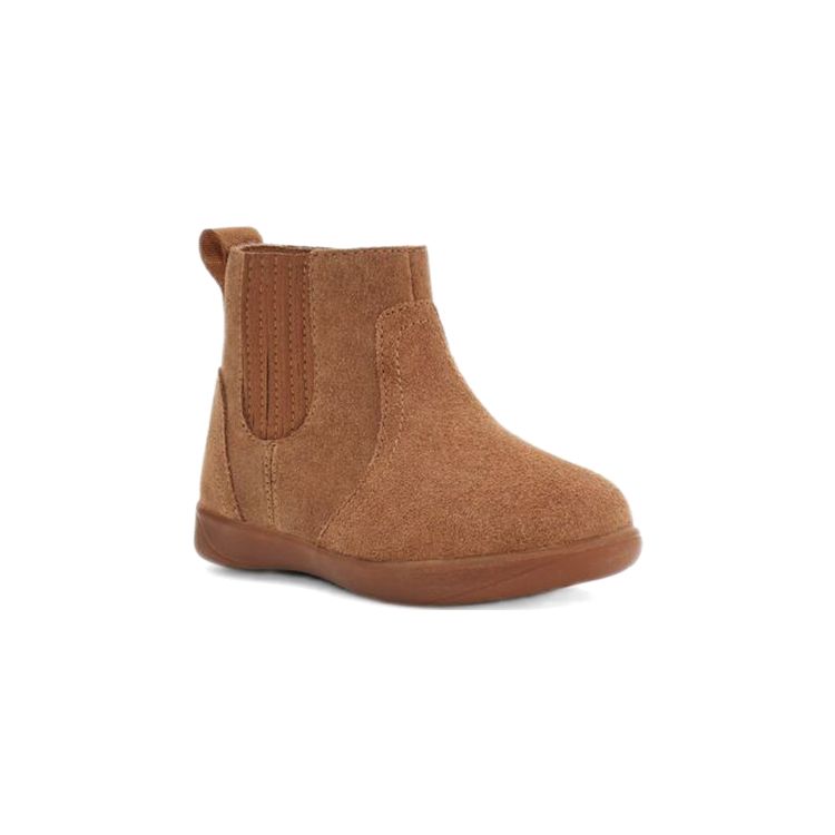 UGG Toddler Classic Ultra Mini Coconut Shell Suede Wool Lined Ankle Boots 1120955T-CTSD