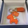 Instant Wealth Little Pony Car Keychain: Cute Cartoon Pendant for Couples, Ensures Safety & Prosperity, Perfect Small Gift