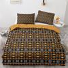 Tribal Duvet Cover Set Secret Tribe Pattern In Bohemian Style Decorative Polyester Bedding Set with Pillowcase King Queen Size