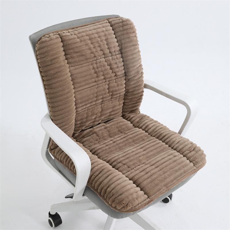Comfortable Seat Cushion with Backrest Soft Thickened Non-Slip Mat for Office Home School Cushion for All Seasons Indoor Use 45x90cm 1pcs 5990₽
