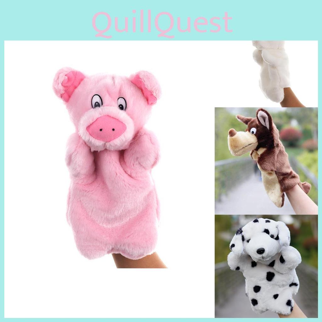 Adorable Plush Hand Puppet Dog With Soft Pp Cotton For Interactive Storytelling Fun
