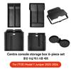 For Tesla Model 3/Y/YL Highland Juniper 2026 Center Armrest Hidden Storage Box Cup Holder Console Organizer Box Accessories
