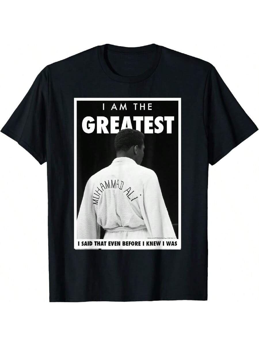 Muhammad Alis I Am The Greatest T-Shirt.Jpg S