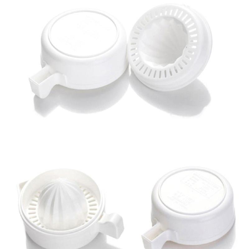 Entsafter Zitronenpresse Küchenhandbuch Orangensaftpresse Kunststoff Obstwerkzeug Mini tragbarer Entsafter Mixer Küchenzubehör