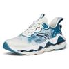 New Anta Running Collection Cushioning Breathable Wear Resistant Slip Resistant Low Top Running Shoes Men's Blue White 112225586-3