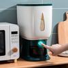 Distributeur de Riz Boîte de Rangement pour Riz Étanche à l'Humidité Capacité 10 kg Récipient Scellé pour Riz Ménager avec Tasse à Mesure pour Étagère de Cuisine Garde-manger