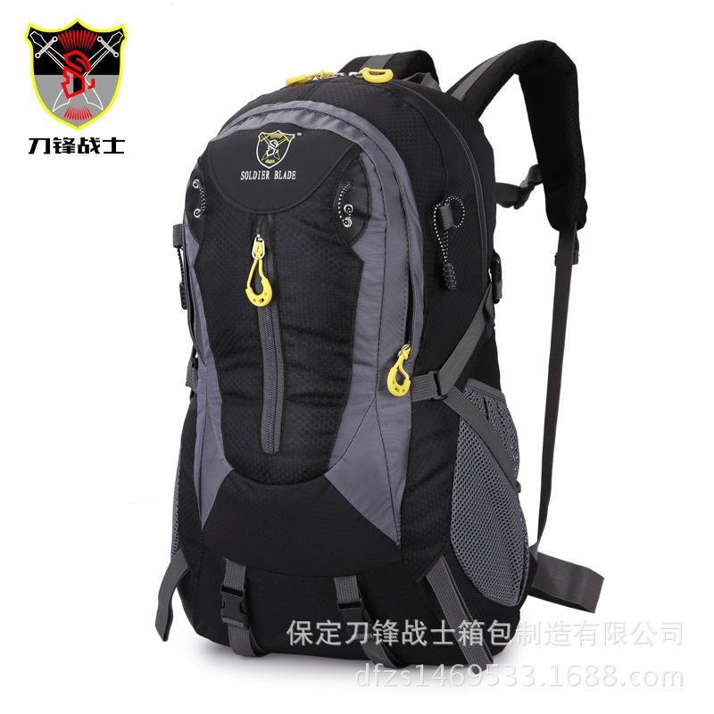 Schoolbag Mountaineering Bag Riding Light Hiking Backpack Large Capacity Leisure Outdoor Sports Bag One piece
