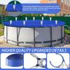 10pcs Durable Stainless Steel Pool Cover Clips with Plastic Handles - Heavy Duty Windproof Spring Clips Clothesline Clip