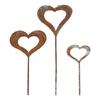 Metal Animal Yard Decors Garden Art Rusted Animals for Outside Decorations Outdoor