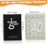 HONITANO Guitar Tablature, A4 size, for beginners, includes notebook, prevents ink from getting mixed in, for guitar sheet music.