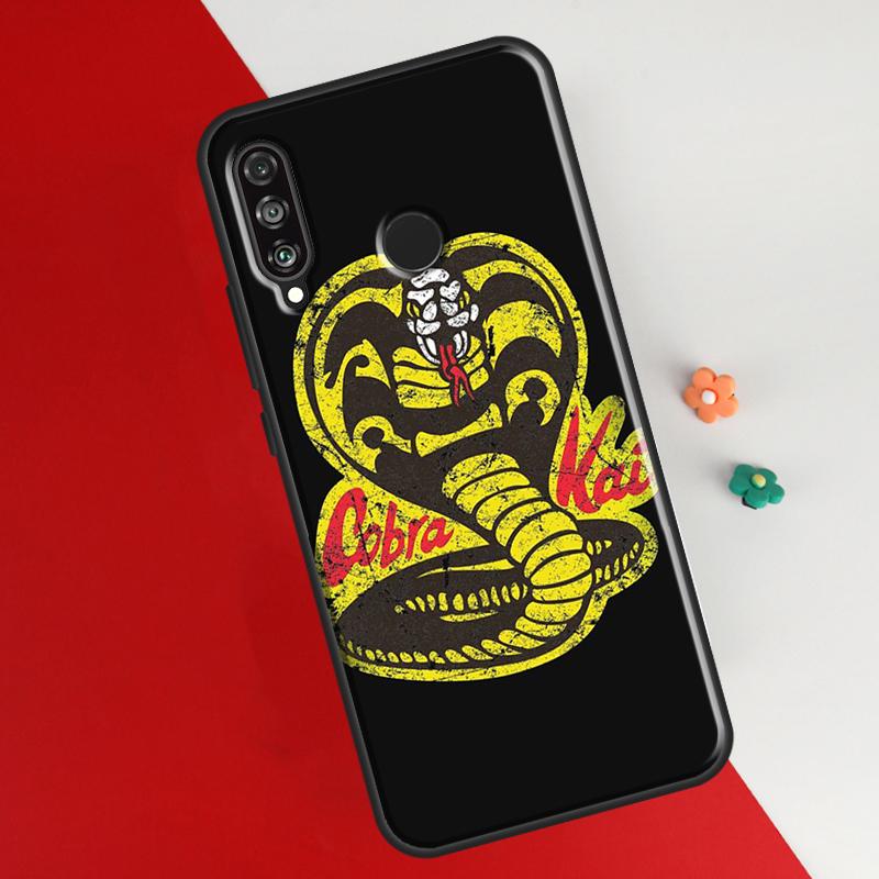 Cobra Kai Snake Anime Case For Honor 50 8X 9X 10i Cover For Huawei P30 P40 Lite P50 P20 Pro P Smart 2019 Nova 5T