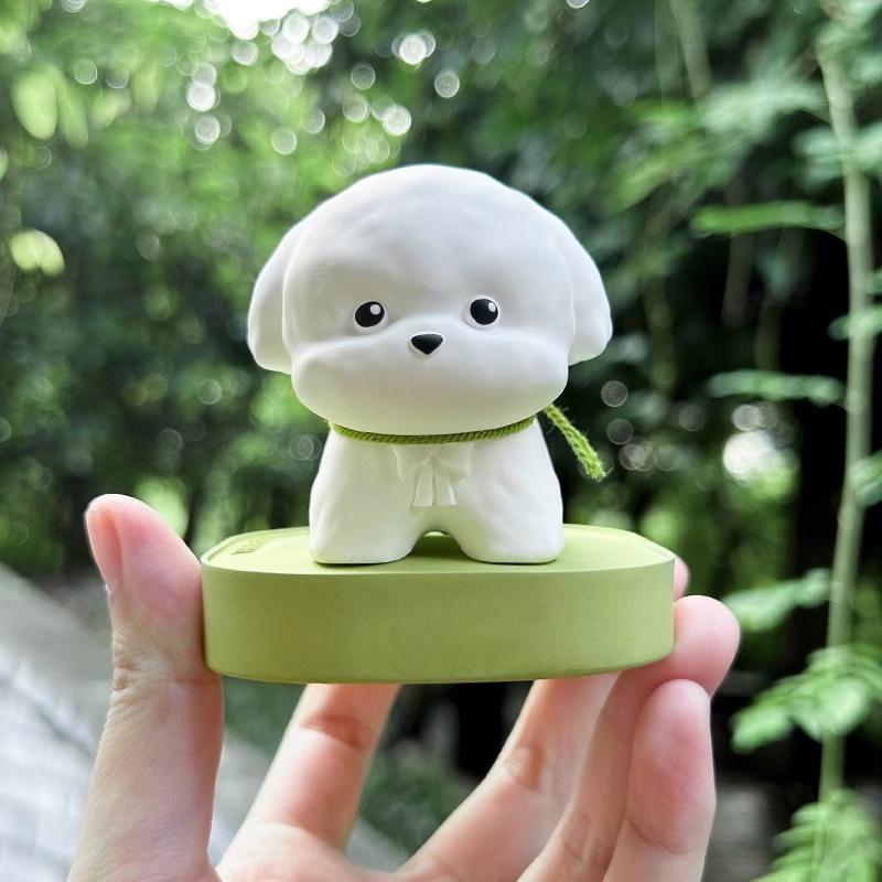 

Cute And Lively Puppy-Shaped Aromatherapy Diffuser, Perfect For Car Decoration, Home DéCor, Or As A Gift.