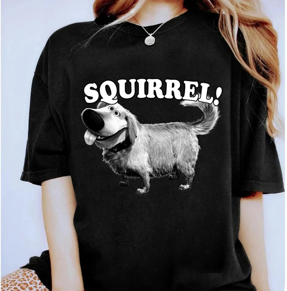 Pixar Up Dug Squirrel Cute T Shirt Unisex 2 S