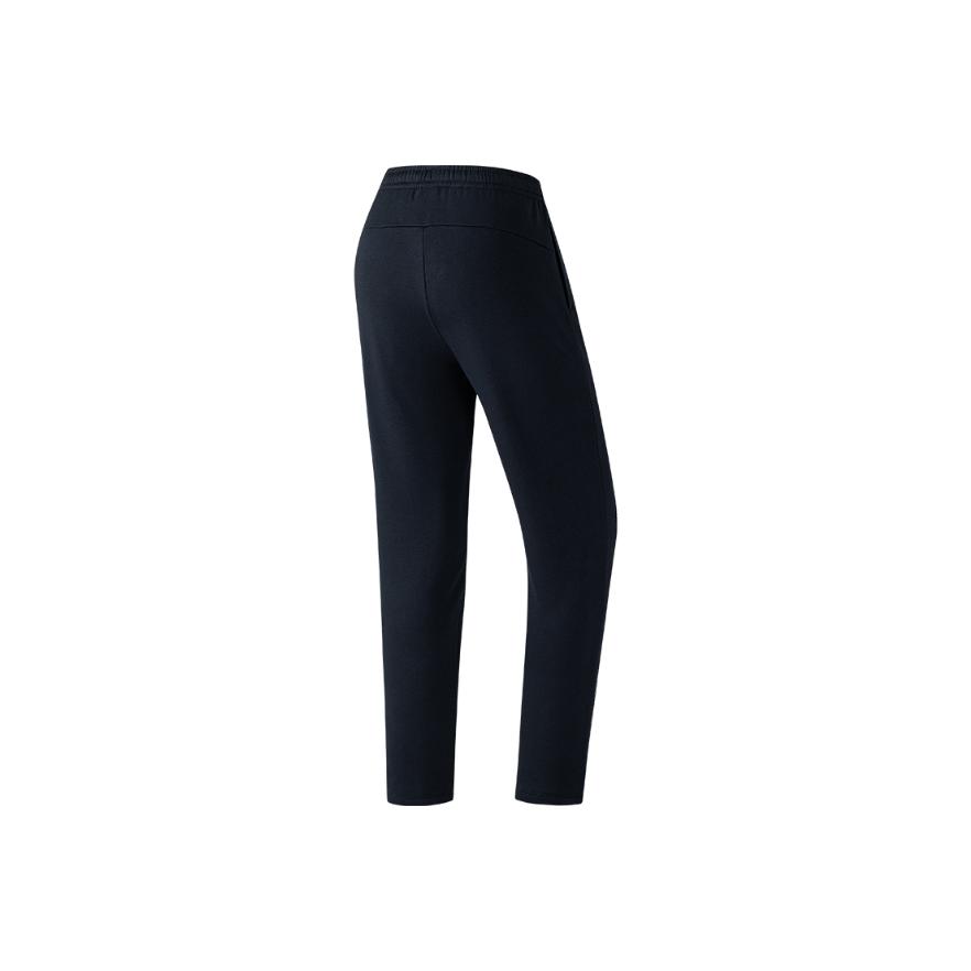 Anta Training Series Solid Color Soft Breathable Versatile Simple Sports Long Pants Women Bottoms 162547313N-2