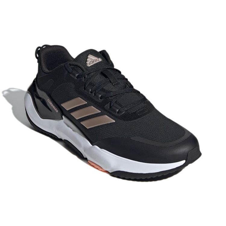 Adidas Climawarm Cruiser Fashion Durable Wrap Low-Top Casual Running Shoes Women Sneakers Black Gold GZ6072