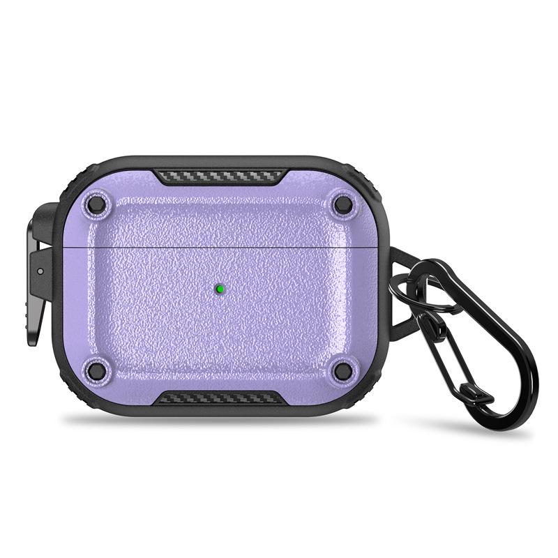 Compatible Case for Apple AirPods Pro 2: Buckle Bluetooth Earphone Cover, 2nd Gen Protection, Portable