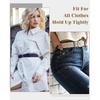 SATINIOR 4er-Pack Stretchgürtel Damen Herren Gewebtes Geflochtenes Hüftband für Damenkleid Strumpfhosen Golf Freizeitanzüge Hemden Jeans