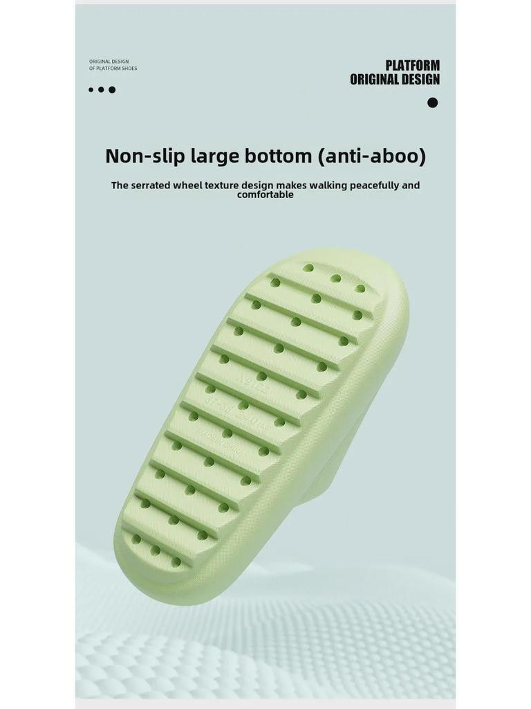 Men's Thick-Soled Non-Slip EVA Sandals: Indoor/Outdoor Summer Slippers