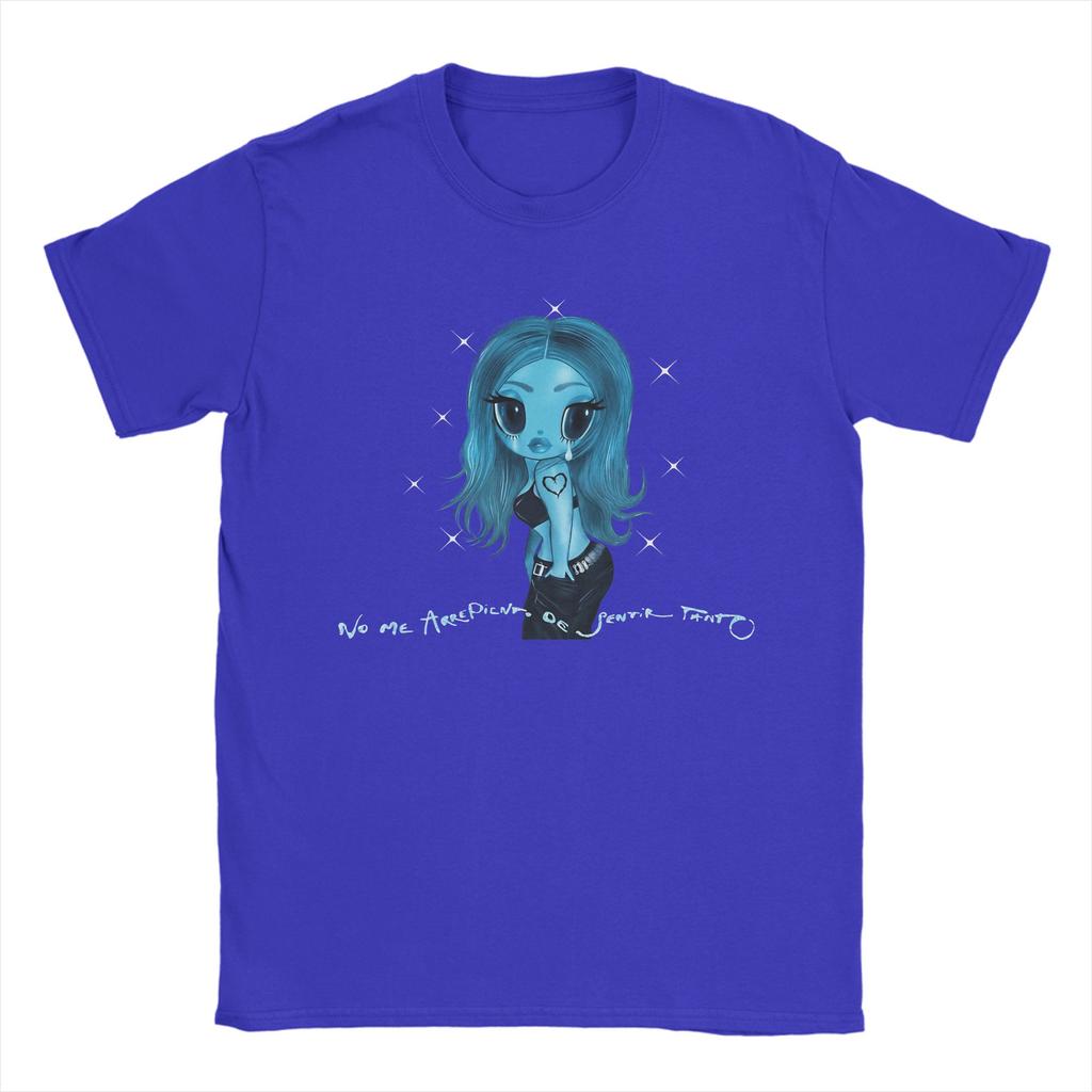Karol G New Album Retro T Shirts Unisexs Cotton Unique Tshirt Round Collar Tee Shirt Short Sleeve Clothing Summer
