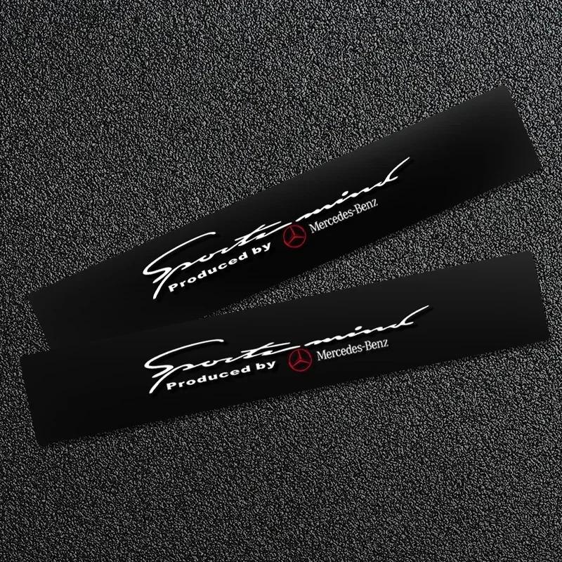 Car Front Windshield Stickers Front and Rear Decorative Decals Sticker for Mercedes Benz W211 W204 W210 W203 CLA GLA Accessories BFGIJ1