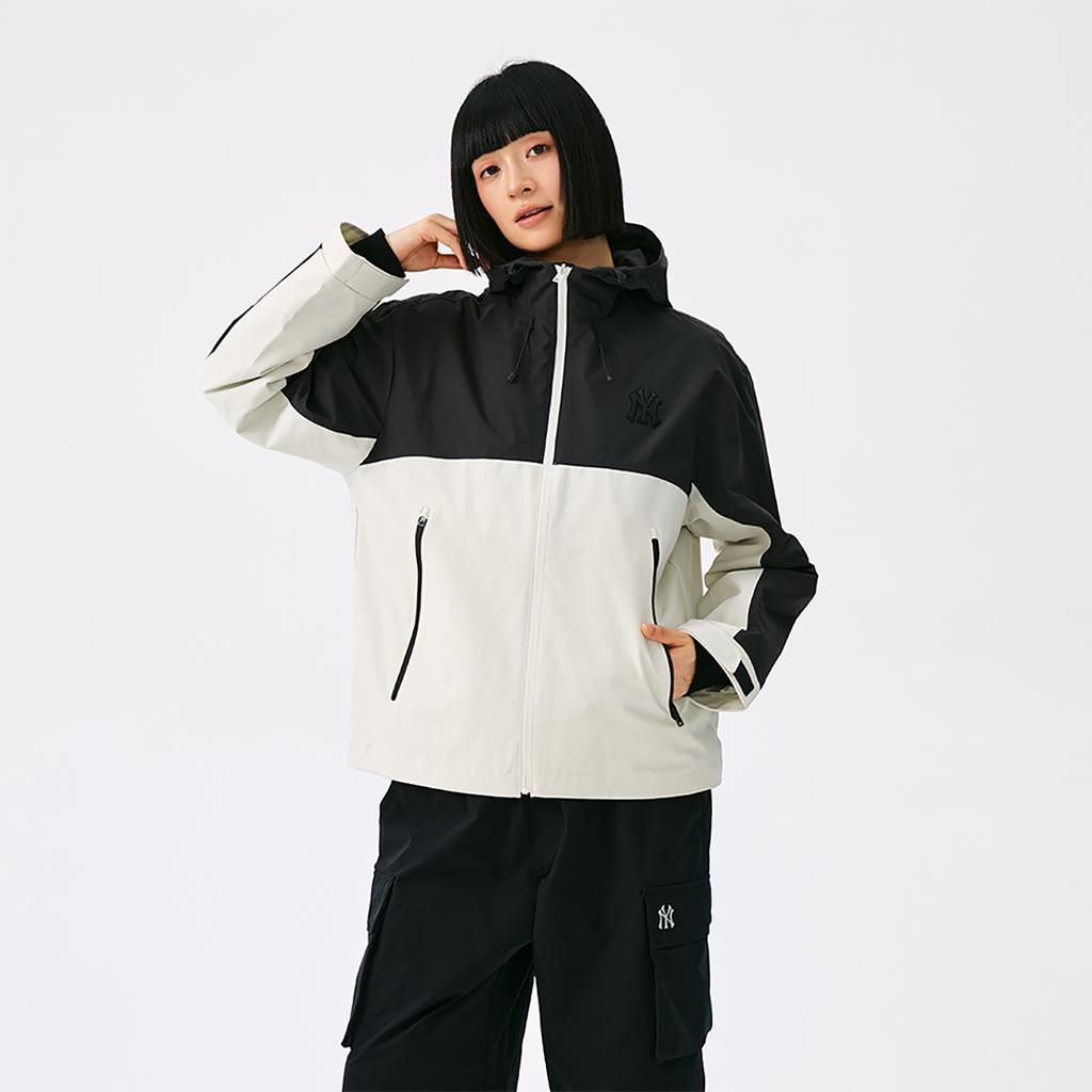 New MLB New York Yankees Basic Collection 25FW Jacket Unisex Deep Ivory 3AWJB0254-50CRD